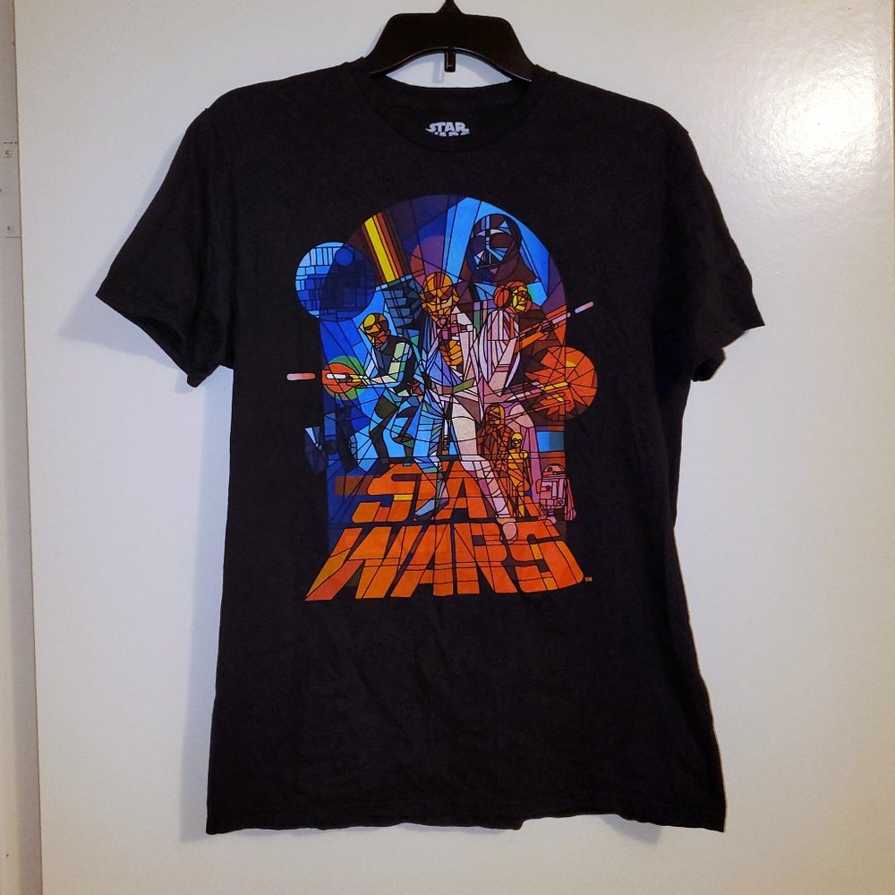 Star Wars stained glass graphic tee